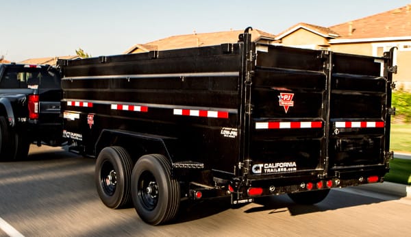 Dump trailer from California Trailers